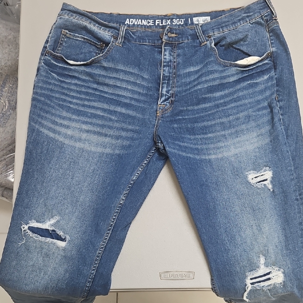 Mens Arizona Advance Flex Mens Jeans 44x30 Athletic Fit